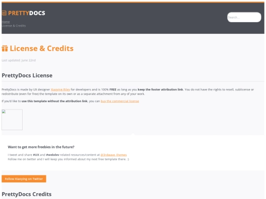 license screenshot