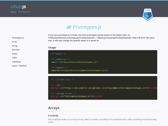 prototypes screenshot