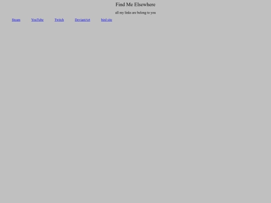 mylinks screenshot