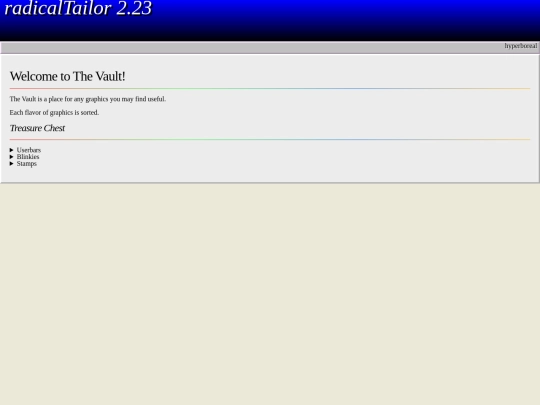 vault screenshot