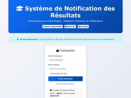 MEMOIRE/resilience screenshot