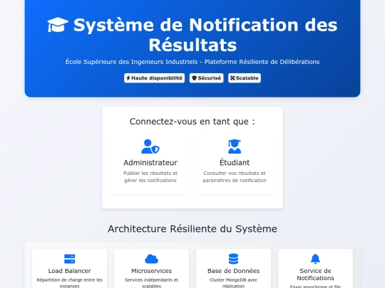 resilienceESI screenshot