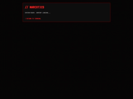 narcotics screenshot