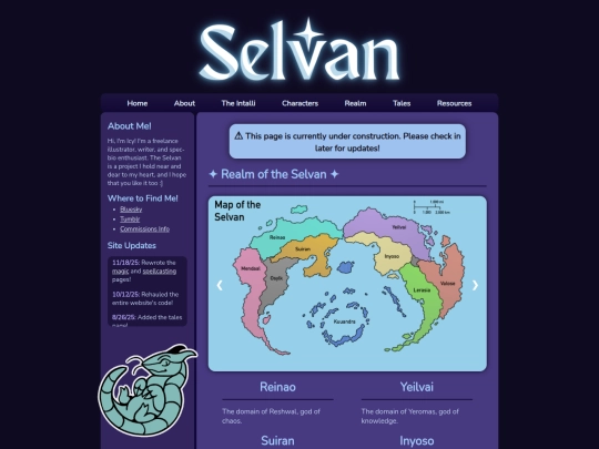 Realm/Regions screenshot