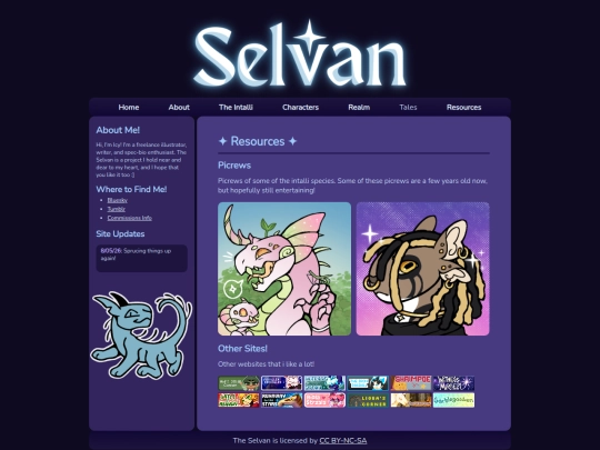 Resources screenshot