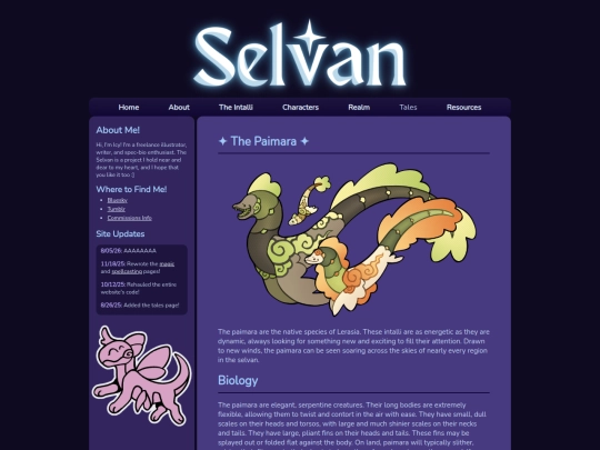 Species/Paimara screenshot