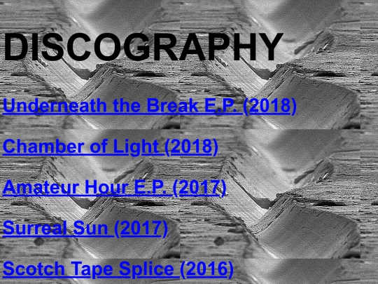 disc/discography screenshot