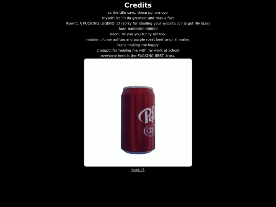 credits screenshot