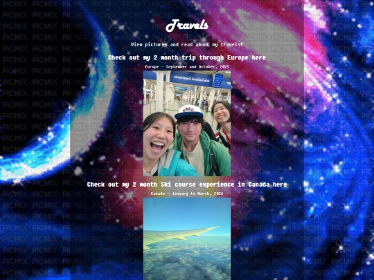 travels screenshot