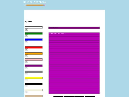 KNotebook/purple screenshot