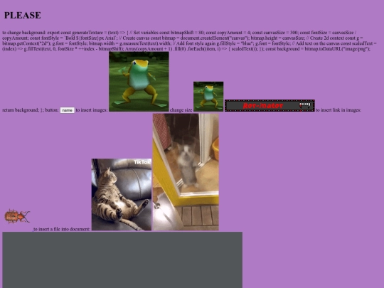 example screenshot