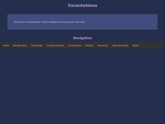 incantations screenshot