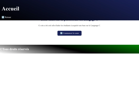 Projet C/index1 screenshot