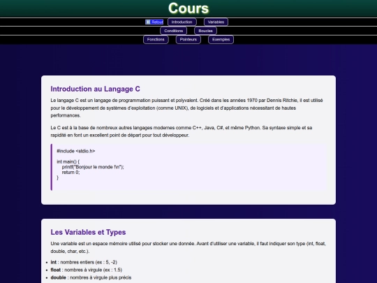 Projet C/index3 screenshot