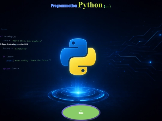 Projet python  screenshot