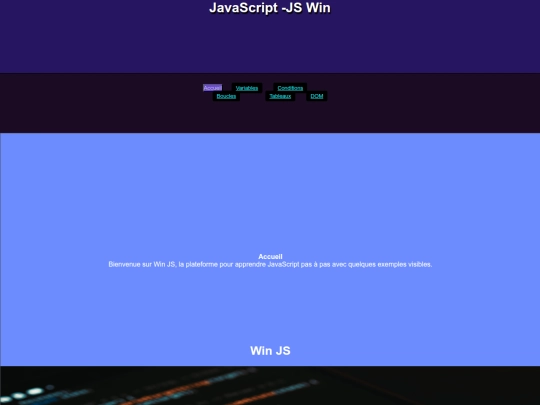 Win JS/Win screenshot