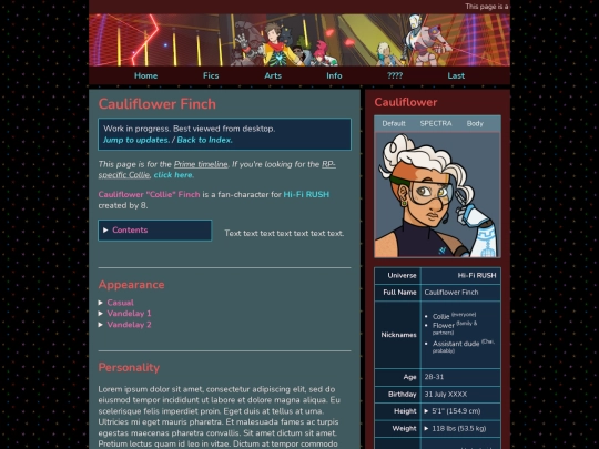 about/wiki/ocs/collie1 screenshot