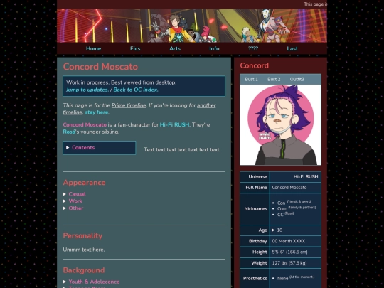 about/wiki/ocs/concord screenshot