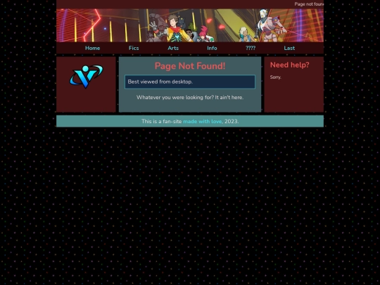 not_found screenshot