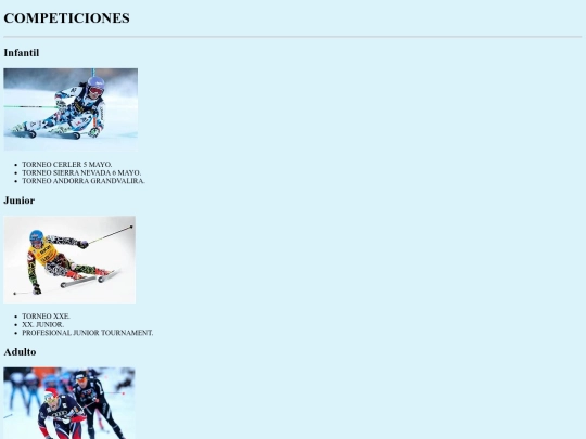 Proyecto final/8competiciones screenshot