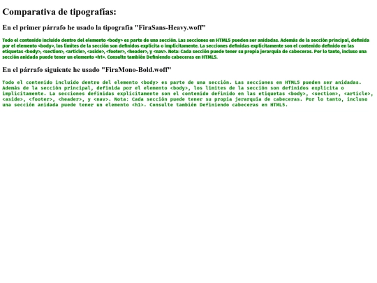 fuenteFira screenshot