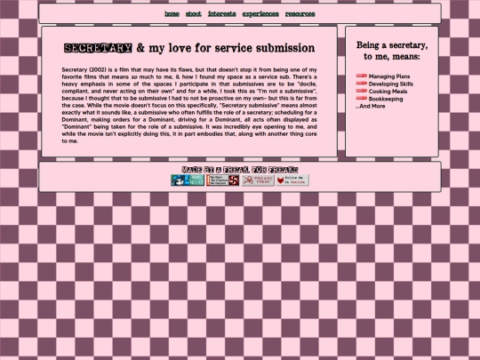 secretary screenshot
