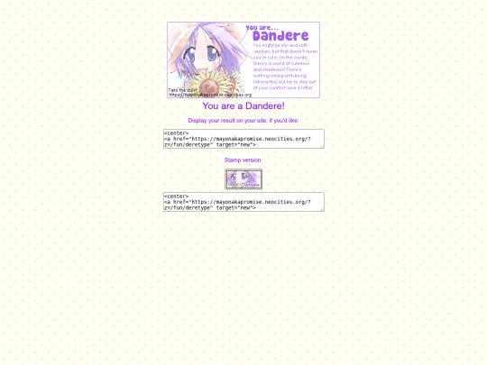 fun/dandere screenshot