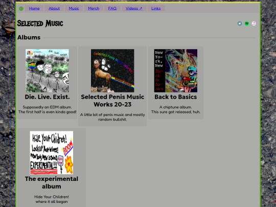 music screenshot