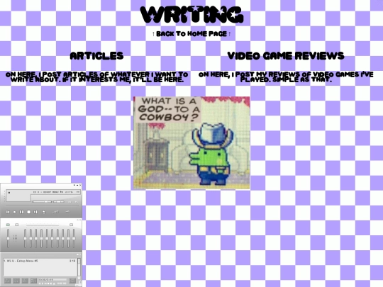writing screenshot