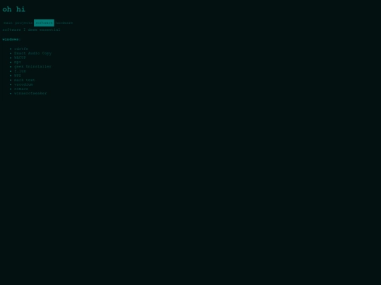 software screenshot