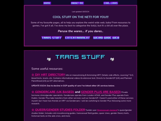 blogtest screenshot