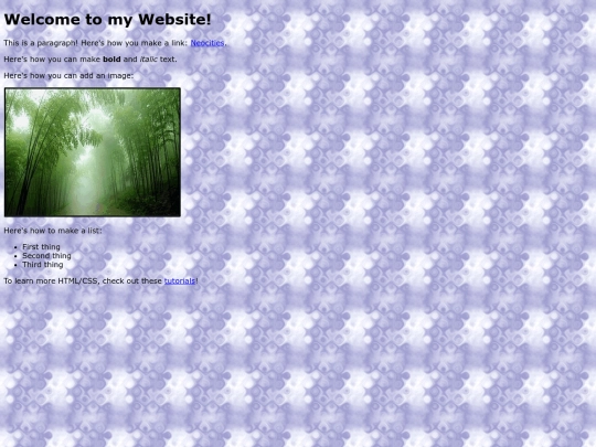 index screenshot