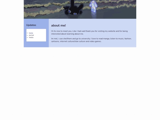 aboutme screenshot