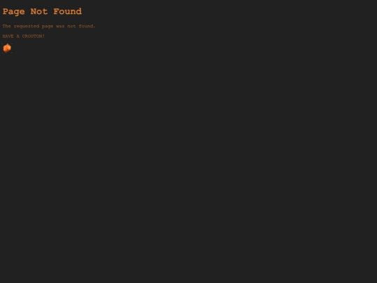 not_found screenshot