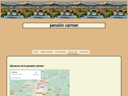 pensioncarmen/ubicacion screenshot