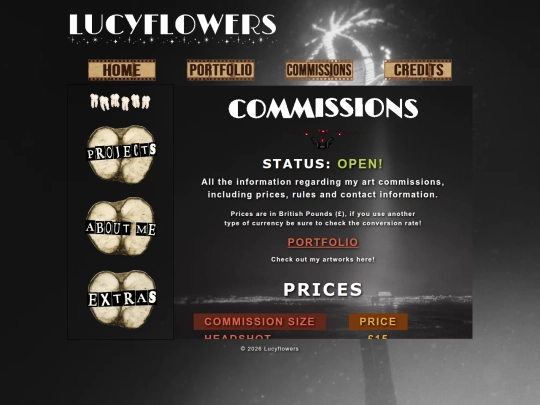 commissions screenshot