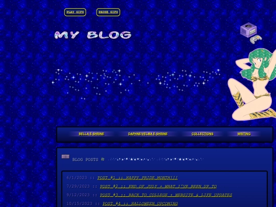 blog screenshot