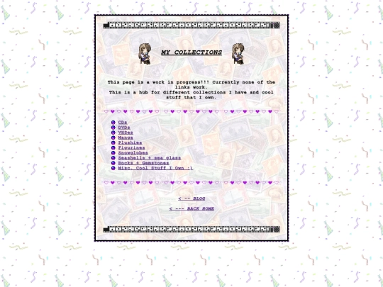 blog/collections screenshot