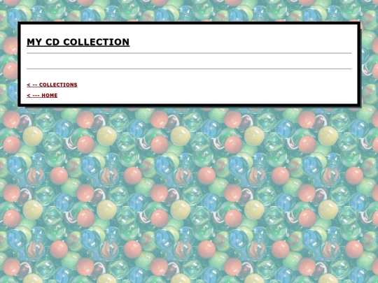 blog/collections/cds screenshot