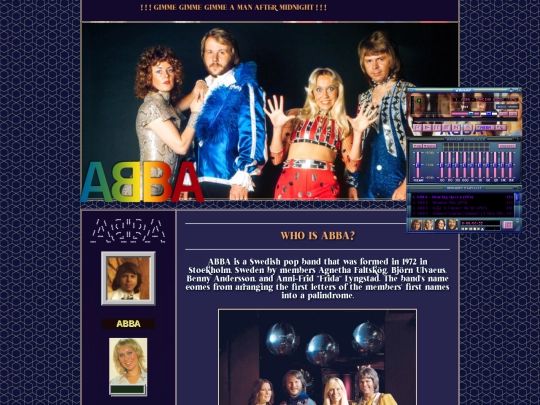 extras/eshrines/abba screenshot