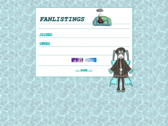 fanlisting screenshot
