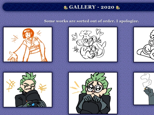 gallery/2020 screenshot