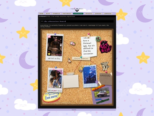 corkboard screenshot