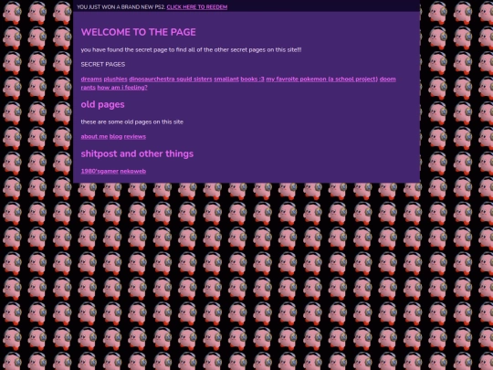 page screenshot
