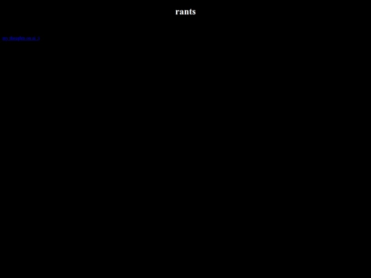 rants screenshot