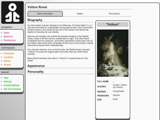 characters/condor_roost screenshot