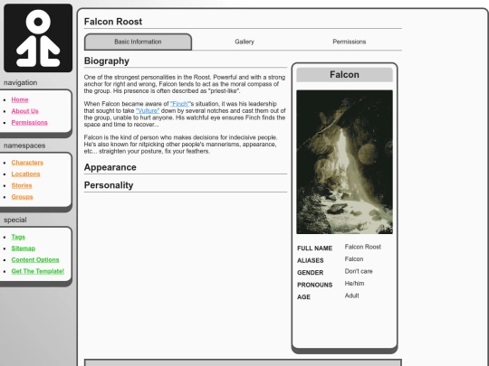 characters/falcon_roost screenshot