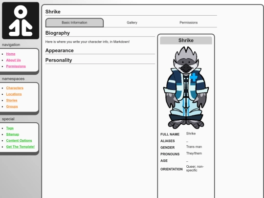 characters/shrike screenshot