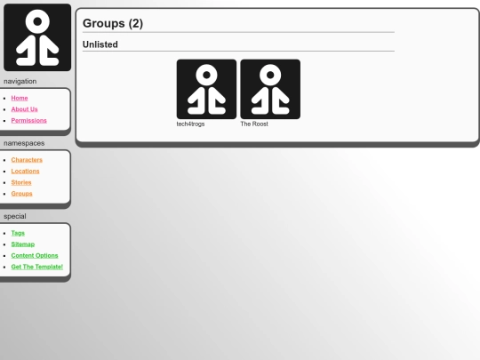 groups screenshot