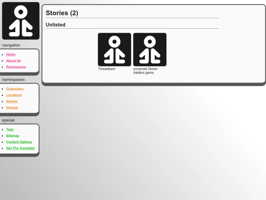 stories screenshot